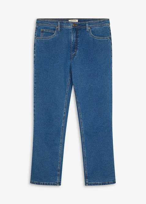 Classic Fit Jeans med mjukt flanellfoder, Straight, bonprix