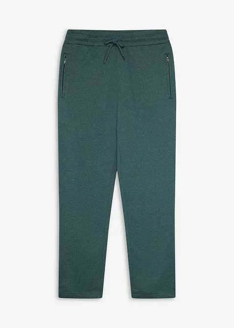 Joggingbyxa med fickor med dragkedja, bonprix