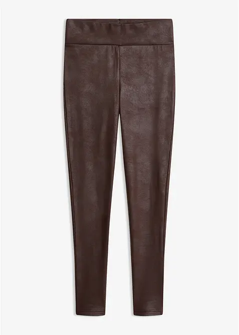 Fodrade leggings med ytskikt, bonprix