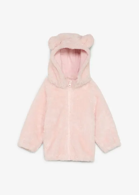 Jacka f&ouml;r bebis av mjuk teddyfleece, bonprix