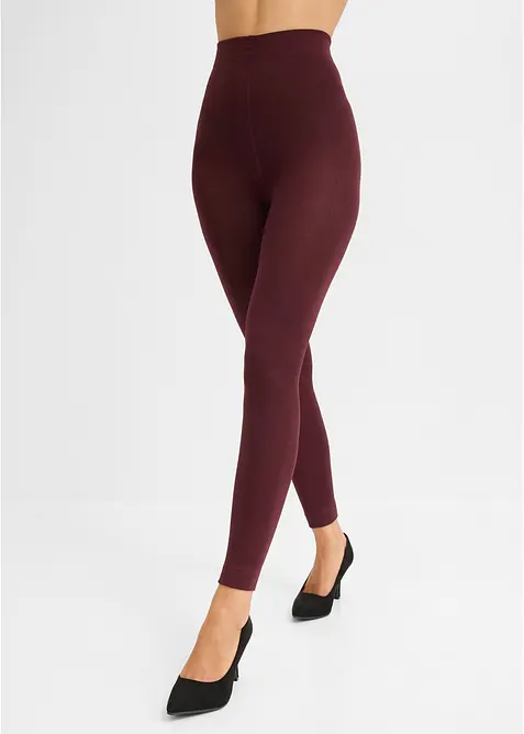 Fleecefodrade leggings 140 DEN, bonprix