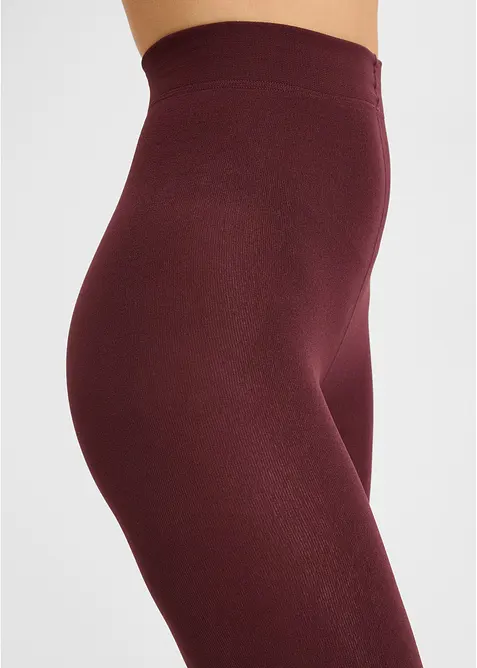 Fleecefodrade leggings 140 DEN, bonprix