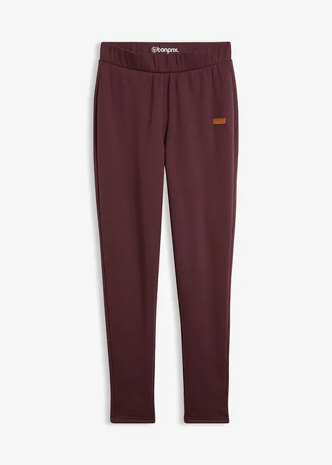 Leggings med teddyfoder, bonprix