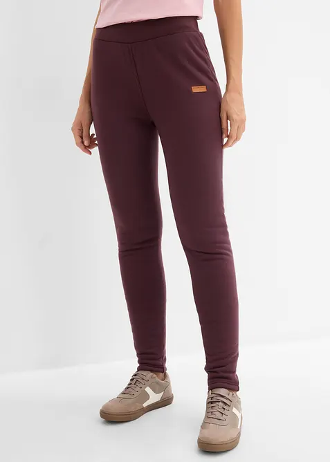 Leggings med teddyfoder, bonprix