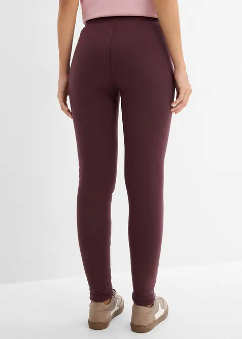 Leggings med teddyfoder, bonprix