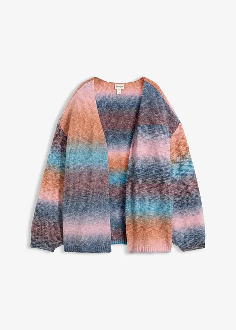 Grovstickad cardigan, bonprix