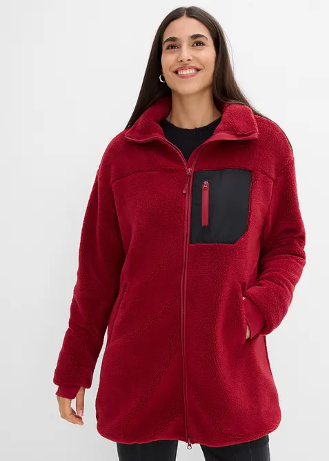 Jacka i teddyfleece, bonprix