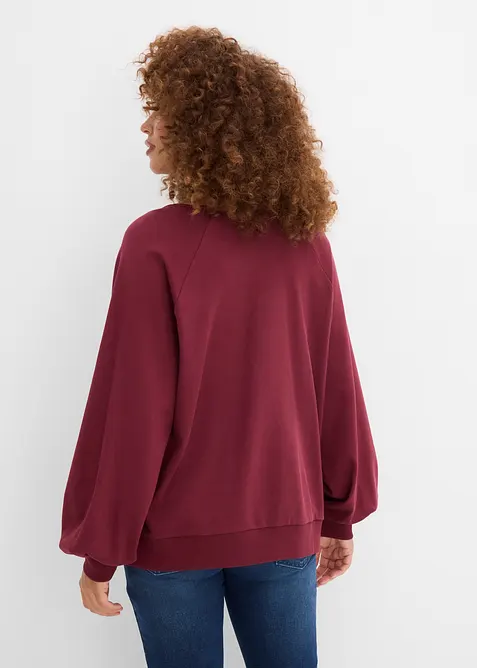 Oversizetopp av ren bomull, bonprix