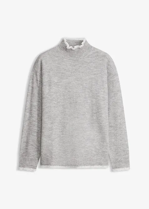 Tr&ouml;ja med st&aring;krage, bonprix