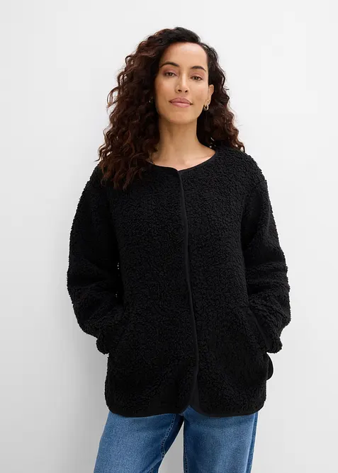 Jacka i teddyfleece, bonprix