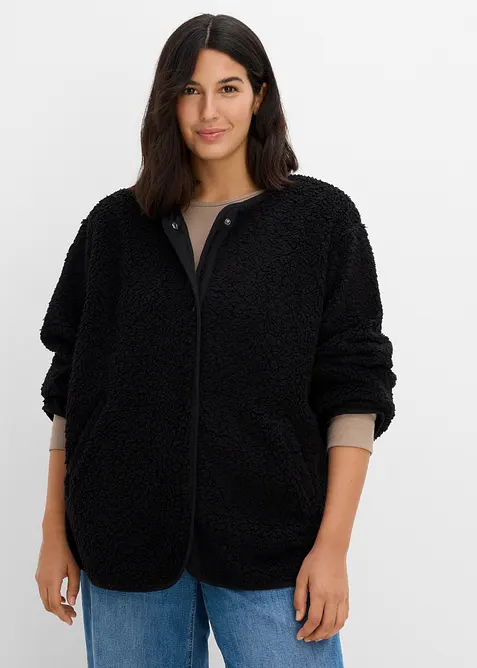 Jacka i teddyfleece, bonprix