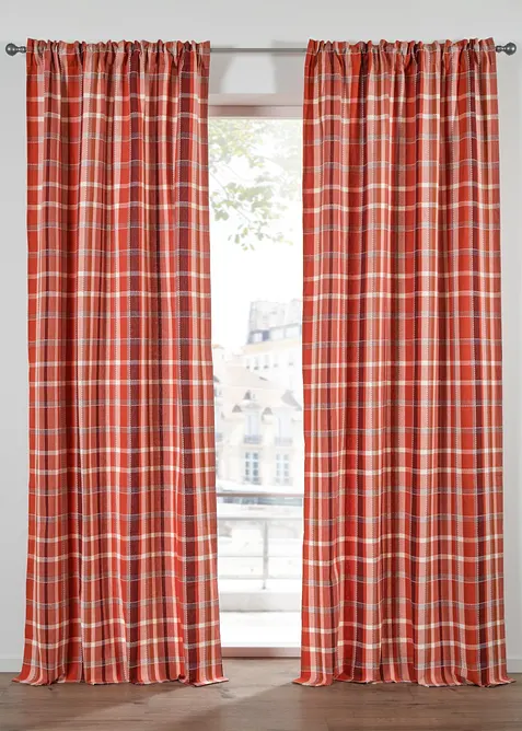 V&auml;vd gardin i ekologisk bomull (1-pack), bonprix