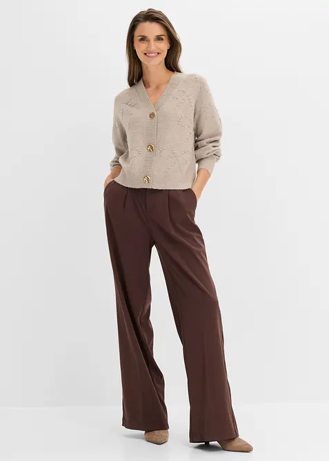 Strukturm&ouml;nstrad cardigan, bonprix