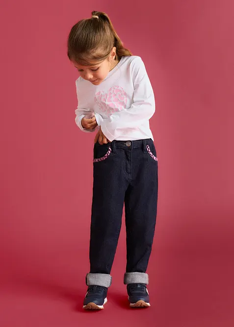 L&aring;ng&auml;rmad topp fr&aring;n Lurchi av mjuk, ekologisk bomull (2-pack), Lurchi