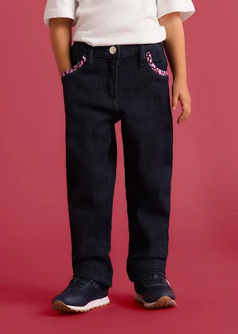 Dra p&aring;-jeans i Slim Fit fr&aring;n Lurchi, Mid Waist, Lurchi