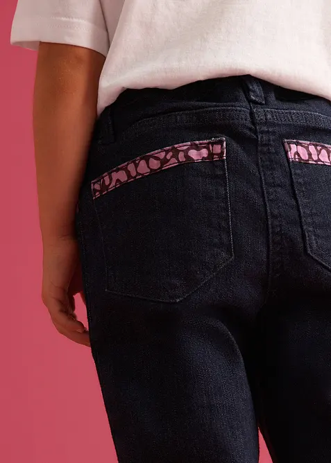 Dra p&aring;-jeans i Slim Fit fr&aring;n Lurchi, Mid Waist, Lurchi