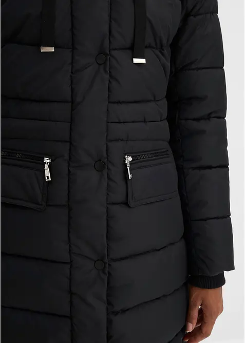 Vattenavvisande, quiltad kappa med v&auml;stinf&auml;llning, bonprix