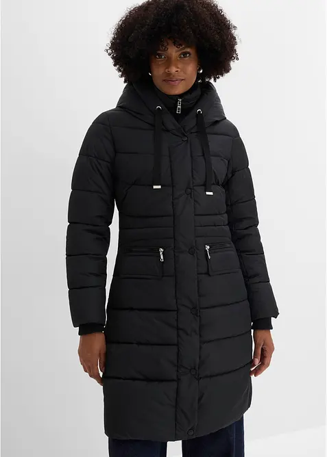 Vattenavvisande, quiltad kappa med v&auml;stinf&auml;llning, bonprix