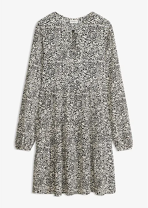 L&aring;ng&auml;rmad jerseykl&auml;nning, bonprix