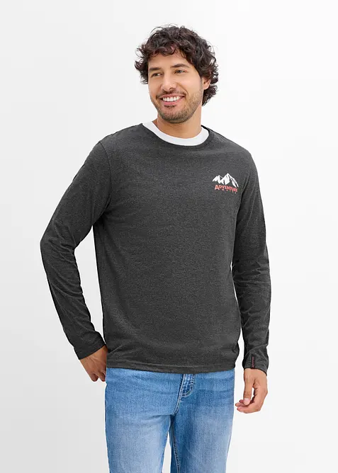 L&aring;ng&auml;rmad T-shirt (2-pack), bonprix