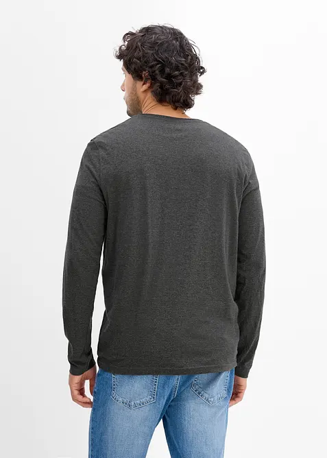 L&aring;ng&auml;rmad T-shirt (2-pack), bonprix