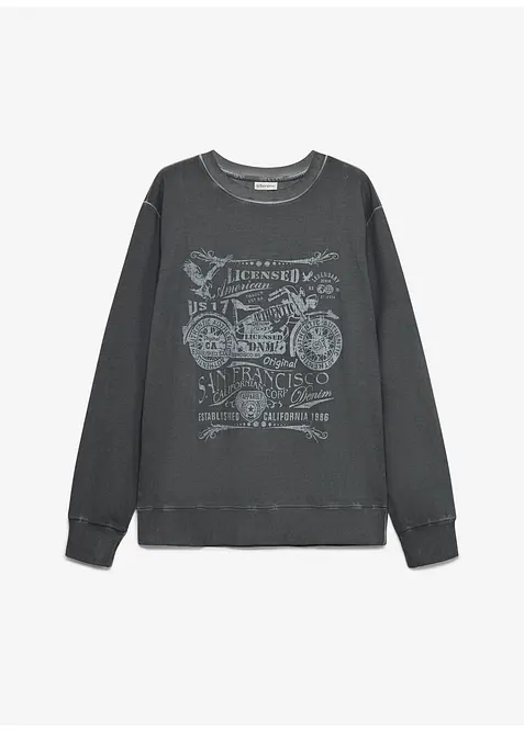 Sweatshirt i bomull, bonprix