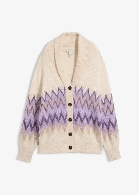 Lusem&ouml;nstrad cardigan, bonprix