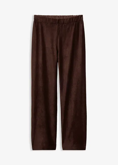 Manchesterbyxa med elastisk midja, bonprix
