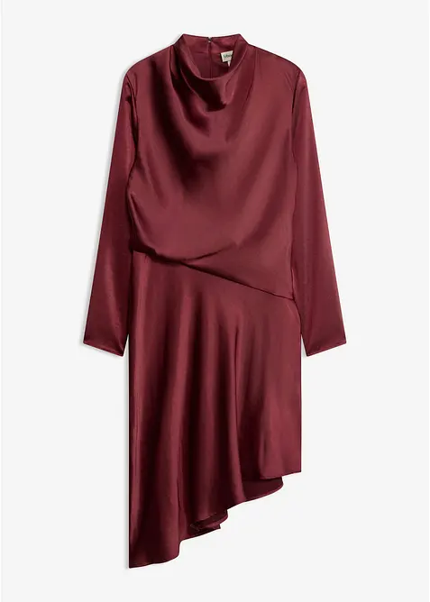 Midikl&auml;nning av satin, bonprix
