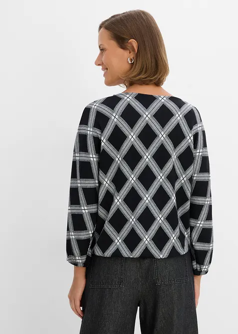 Tr&ouml;ja i fintr&aring;dig viskosmix, bonprix