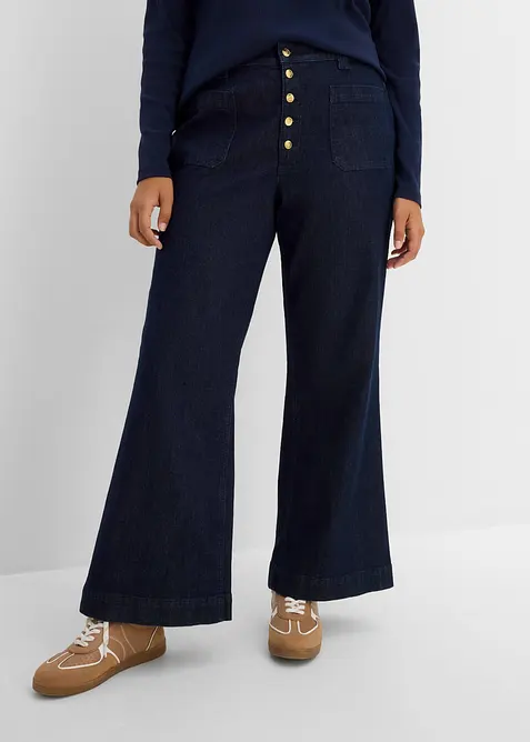 Flared Jeans High Waist, bonprix