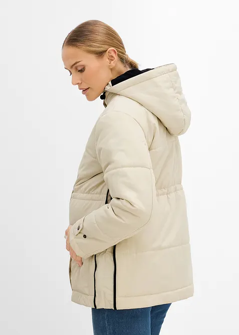 Mammajacka med urtagbar fleecejacka, bonprix