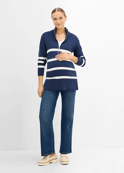 Mammajeans med ekologisk bomull, Loose Fit, bonprix