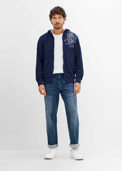 Munkjacka i bomull, bonprix