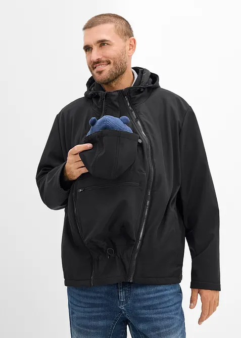 Pappajacka med babyficka (2 delar), bonprix