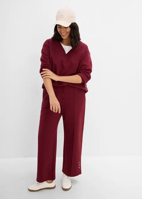 Joggingbyxa i bomullsstretch, bonprix