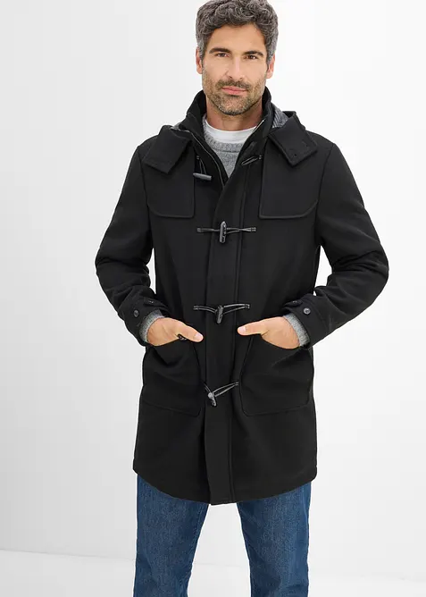V&auml;rmande duffel med yllelook, bonprix
