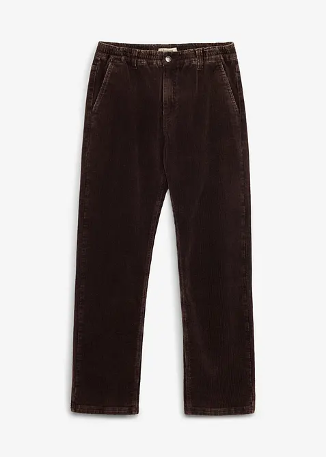 Manchesterbyxa med klassisk passform, raka ben, bonprix