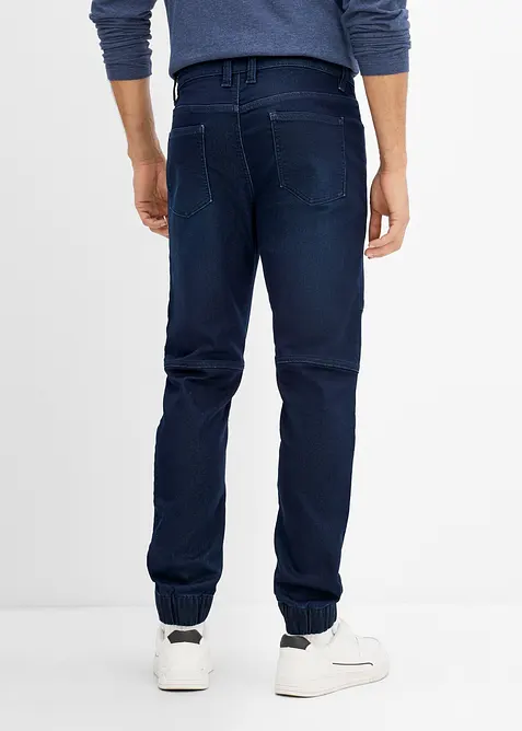 Jeggings med reglerbar midja, Regular Fit, Straight, bonprix