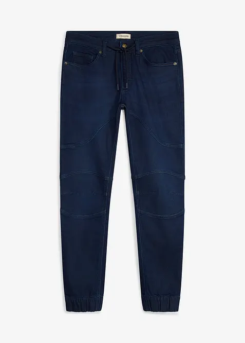 Jeggings med reglerbar midja, Regular Fit, Straight, bonprix