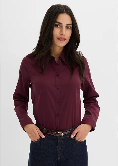 Skjortblus, bonprix