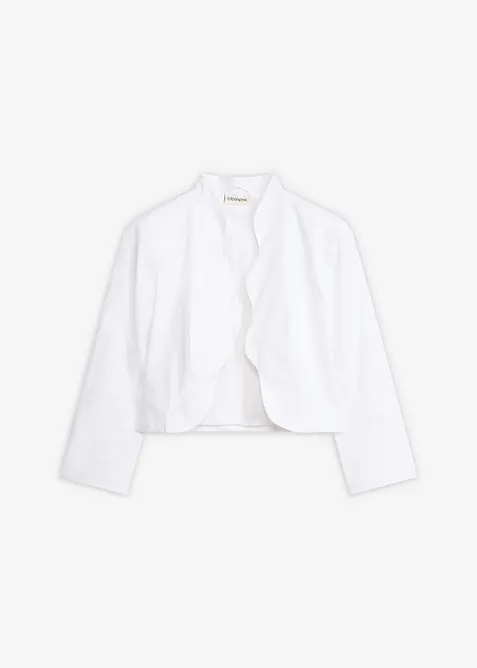 Bolero i fintr&aring;dig bomullsmix, bonprix