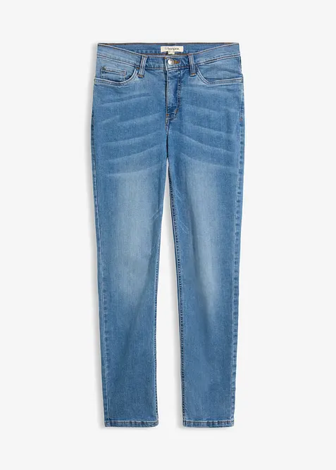 Straight jeans Mid Waist, Stretch, bonprix