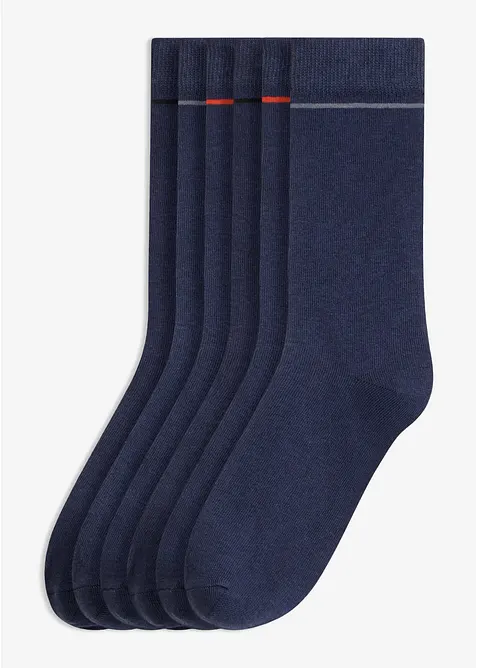 Strumpor med ekologisk bomull (6-pack), bonprix