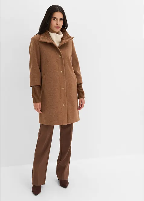 Kappa med yllelook, bonprix