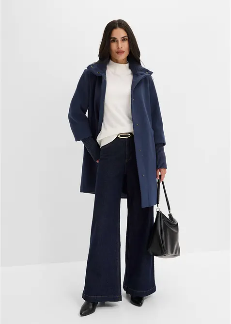 Kappa med yllelook, bonprix