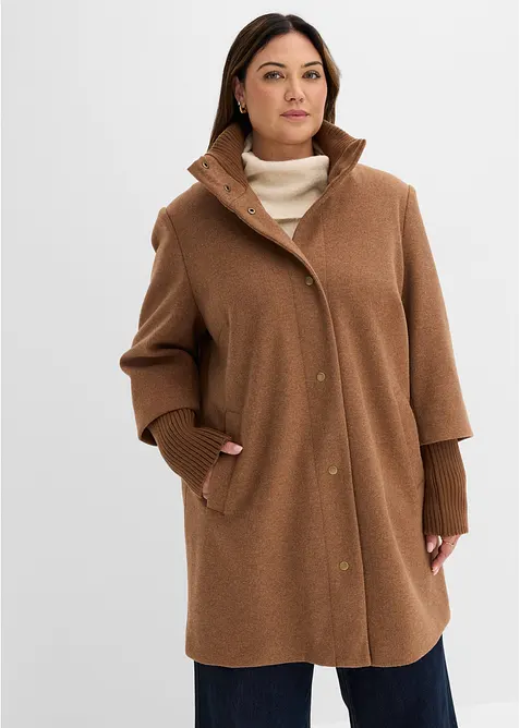 Kappa med yllelook, bonprix