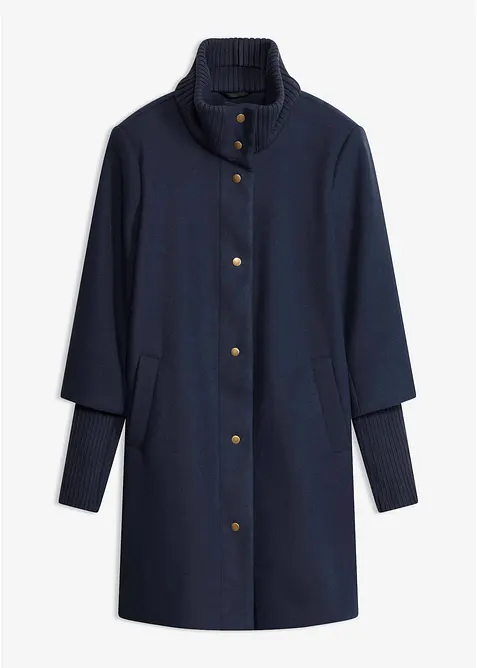 Kappa med yllelook, bonprix