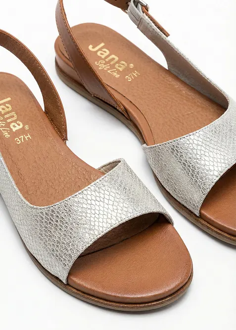 Sandal med bekv&auml;m vidd fr&aring;n Jana, Jana