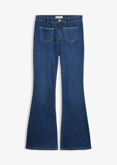 Bootcut-jeans, Mid Waist, bonprix
